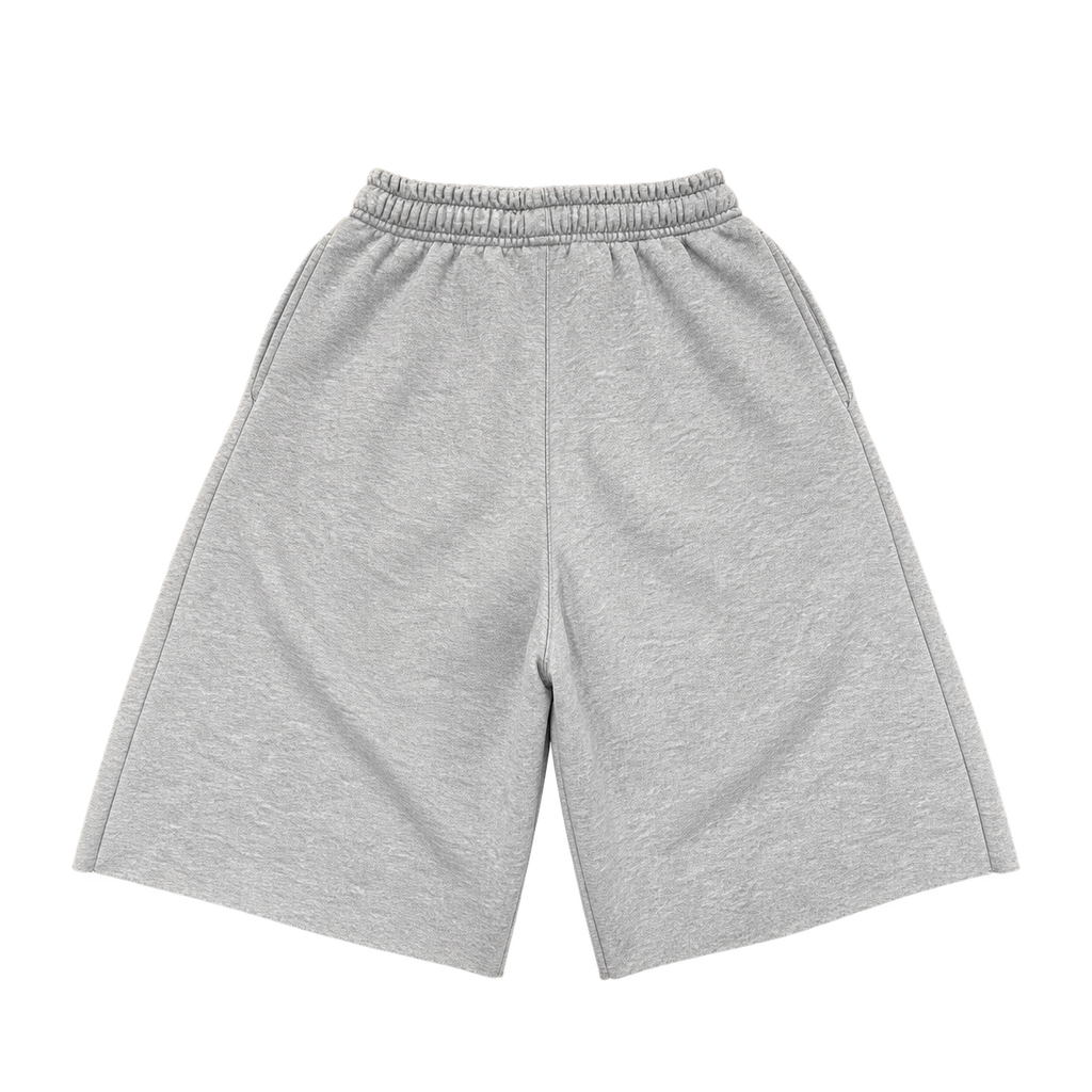 Grey 3/4 Shorts
