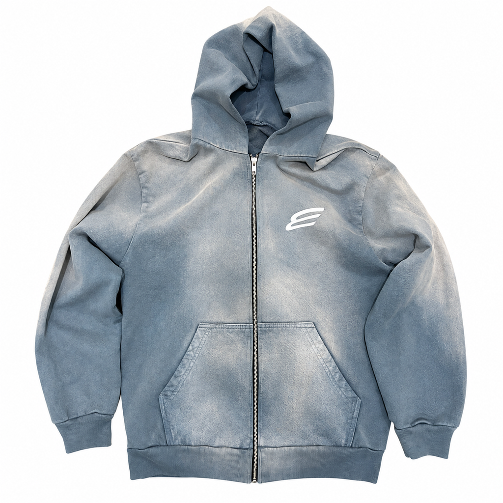Ventura Blue Zip-Up